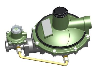 2e traps drukreg. 30-50mbar Q:50 kg/h met OPSO+PRV 3/4Fx4/4F