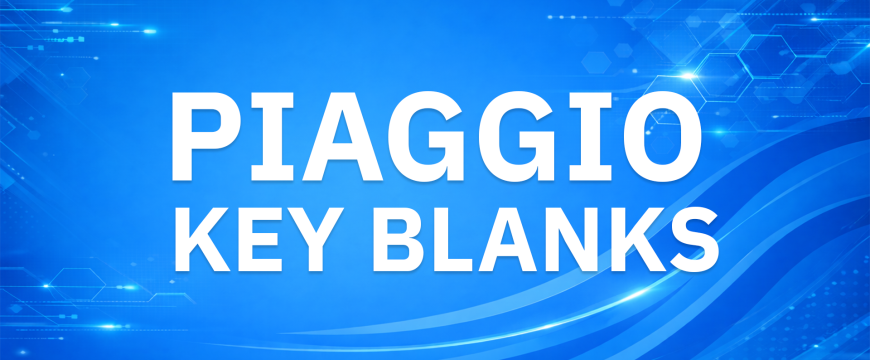 Piaggio Key Blanks