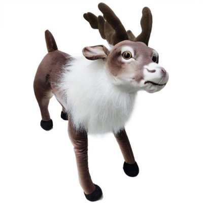 Plush Standing Reindeer - 70cm
