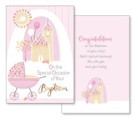 Card - To Celebrate Your baptism - Girl  (22648)