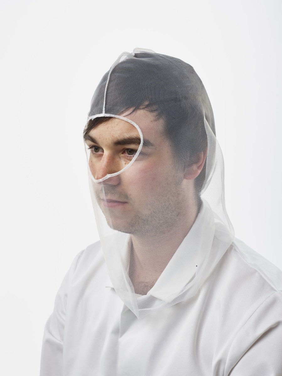 Pro-Fit Mesh Balaclava with Eyeslot - White One Size