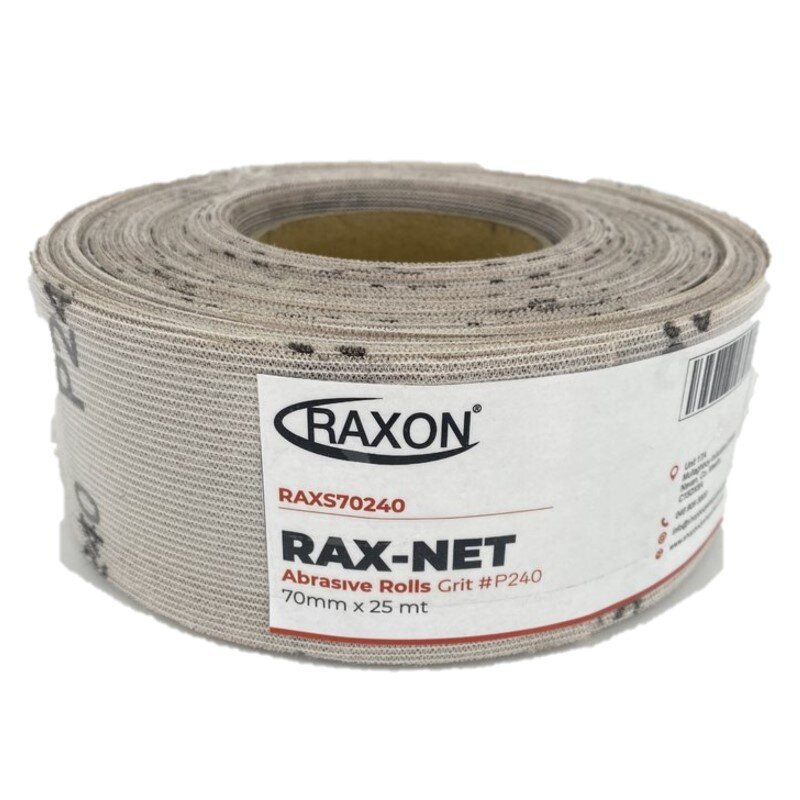 RAX-NET 70mm X 25MTR P240