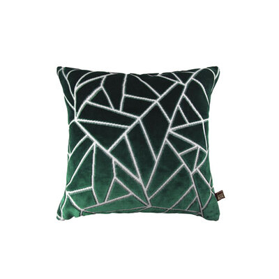 Scatter Box Veda 58cmx58cm Green Cushion