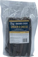K9 Chew Co. Chicken & Cheese Sausage Sticks 1kg (App 20 pc)