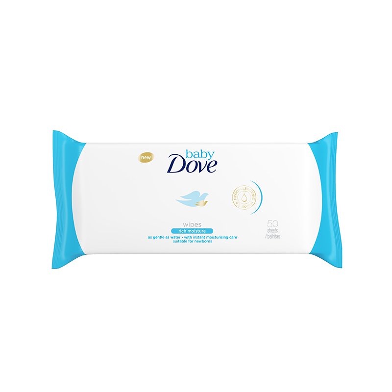 Dove Baby Rich Moisture Wipes 50s