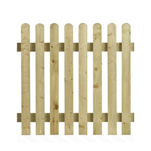 Picket Fence Panel Round Top 1.8M x 1.8M