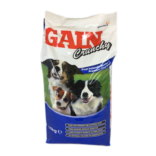 GAIN Crunchy Dog Food 15kg