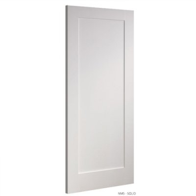Deanta Primed Shaker Door - White