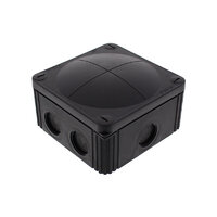 Wiska Combi 607 Junction Box Black 10061779