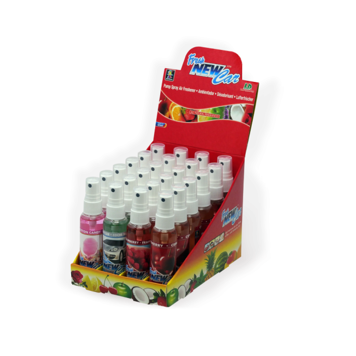 Tropi Fresh Air Freshener Pump Spray Counter Display (24pcs.)