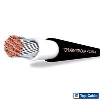 Topsolar SOL0400BLK/500 1x4mm TOPSOLAR PV H1Z2Z2-K Cca BLACK Solar Cable - 500mtr DRUM