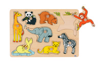 Baby Zoo Animals Wooden Puzzle