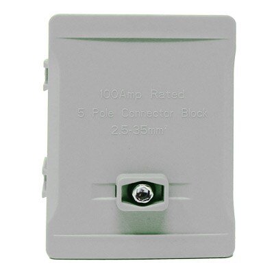 Garo Grey Din Rail Block DN05G