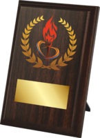15cm Victory Torch Plaque