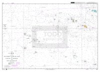ADMIRALTY Chart - 4657 Southern Cook Islands to Iles de la Societe and Iles Australes