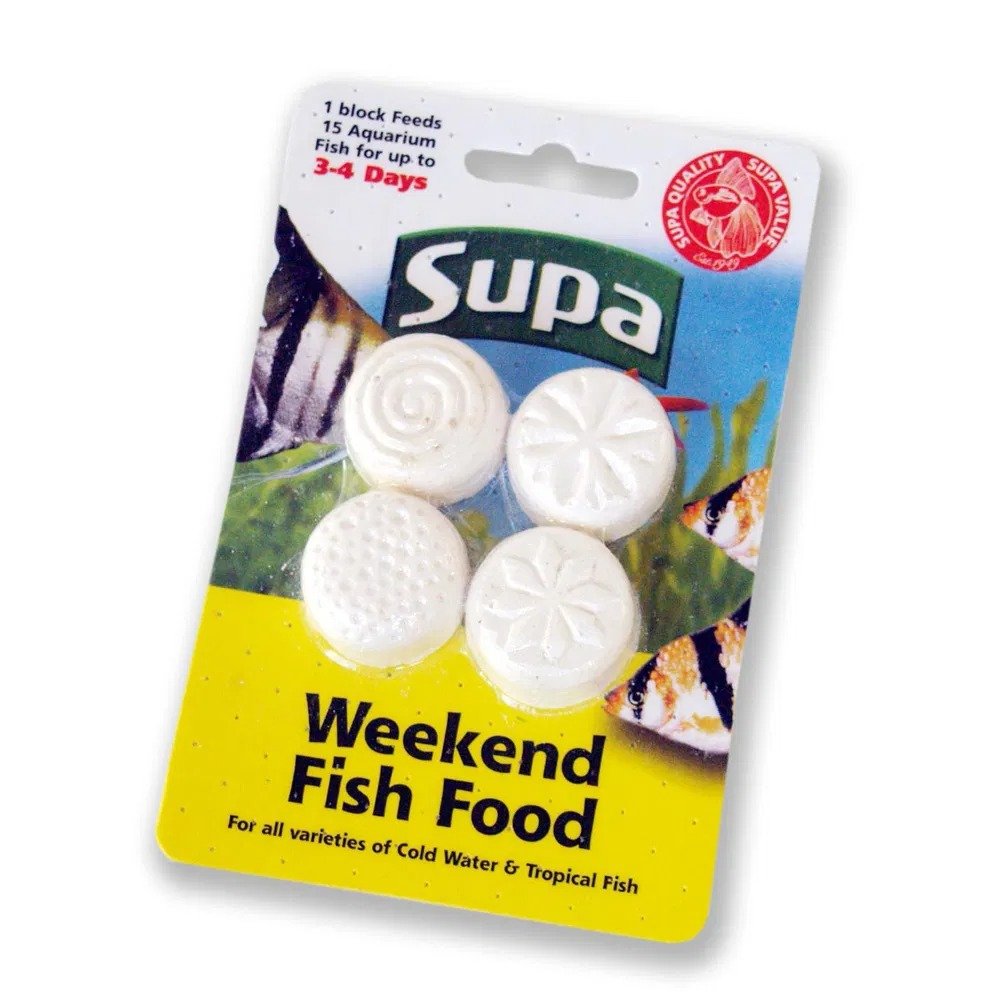 Supa Weekend Fish Food 12x4x6g