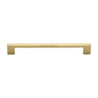 C0337-192-PB - Heritage Brass Cabinet Pull Metro Design 192mm CTC Polished Brass Finish