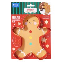GIANT CHRISTMAS COOKIE CUTTER- GINGERBREAD MAN (18CM/7INCH) 