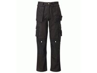 ORBIT Black Night Pro-Trouser Craftsman Trousers with Multi-Pockets Black