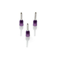 Violet Pre-Insulated Ferrule 0.25mm2 (Pack of 1000) | CEF025F