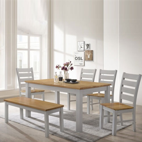 Chelsea Dining Set - Grey