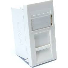 Excel CAT 6 UTP Standard Euro Module White R-100-300
