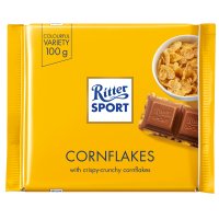 Ritter Sport milk chocolate with cornflakes bar 10x100g