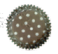 BC732 BROWN POLKA DOTS STD CUPS 60PK