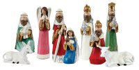 Nativity Set/Resin/9 Figures 8  inch   (89432)