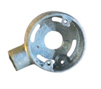 20MM GALVANIZED END EXTENSION BOX