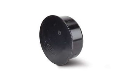Polypipe SH46 Socket Plug Black