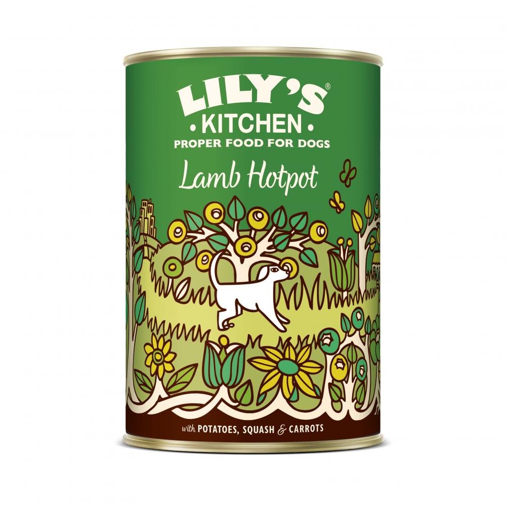 Lilys Kitchen Dog Tin Slow Cooked Lamb Hotpot 6x400g