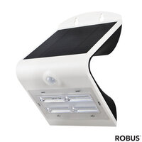 Robus SOL 3.2W Solar LED Wall light with PIR IP65 White 4000K