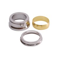 CHROME WASTE W68 CHROME PLATED 54mm x 42mm INTERNAL REDUCER (N)