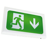 ANSELL ENCORE LED 3M/NM WHITE EXIT BOX, SELF-TEST