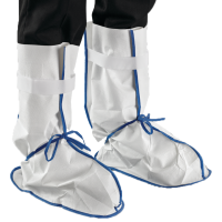 AlphaTec 2500 Standard Overboots, 100/Case, White, Model 409