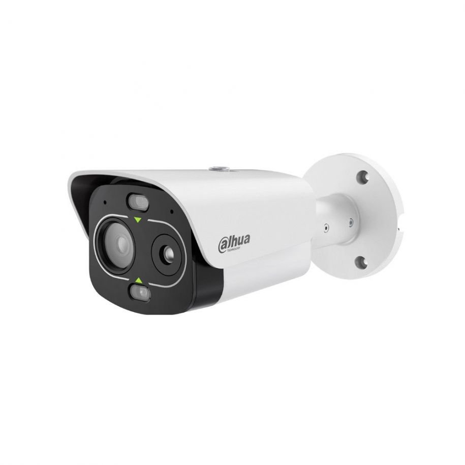 Dahua thermal bullet camera outdoor industrial installation