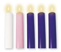 Advent Candle Set - 12 inch x 2 inch   (88635)