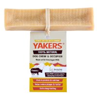 Yakers Dog Chew PEANUT BUTTER & BANANA XL x 10