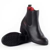 Lavoro Cyndi Womens Safety Boots on Heel, Black