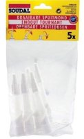 Soudal Silicone Sealant Spare Nozzle Pack 5
