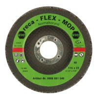 Reca Flap Disc 115 x 22 Grit 40 Aluminium Oxide