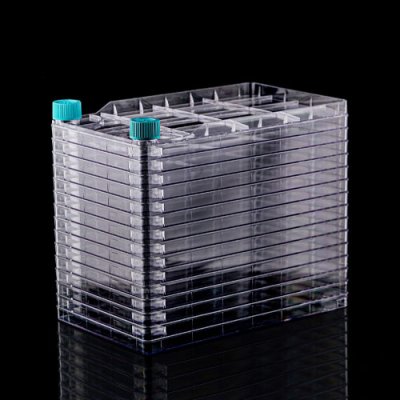 Biofactory, 15 Layer, 2 Wide Plug Seal Caps, TC, Sterile, Incl 6x Vent Caps & 6x Plug Seal Caps