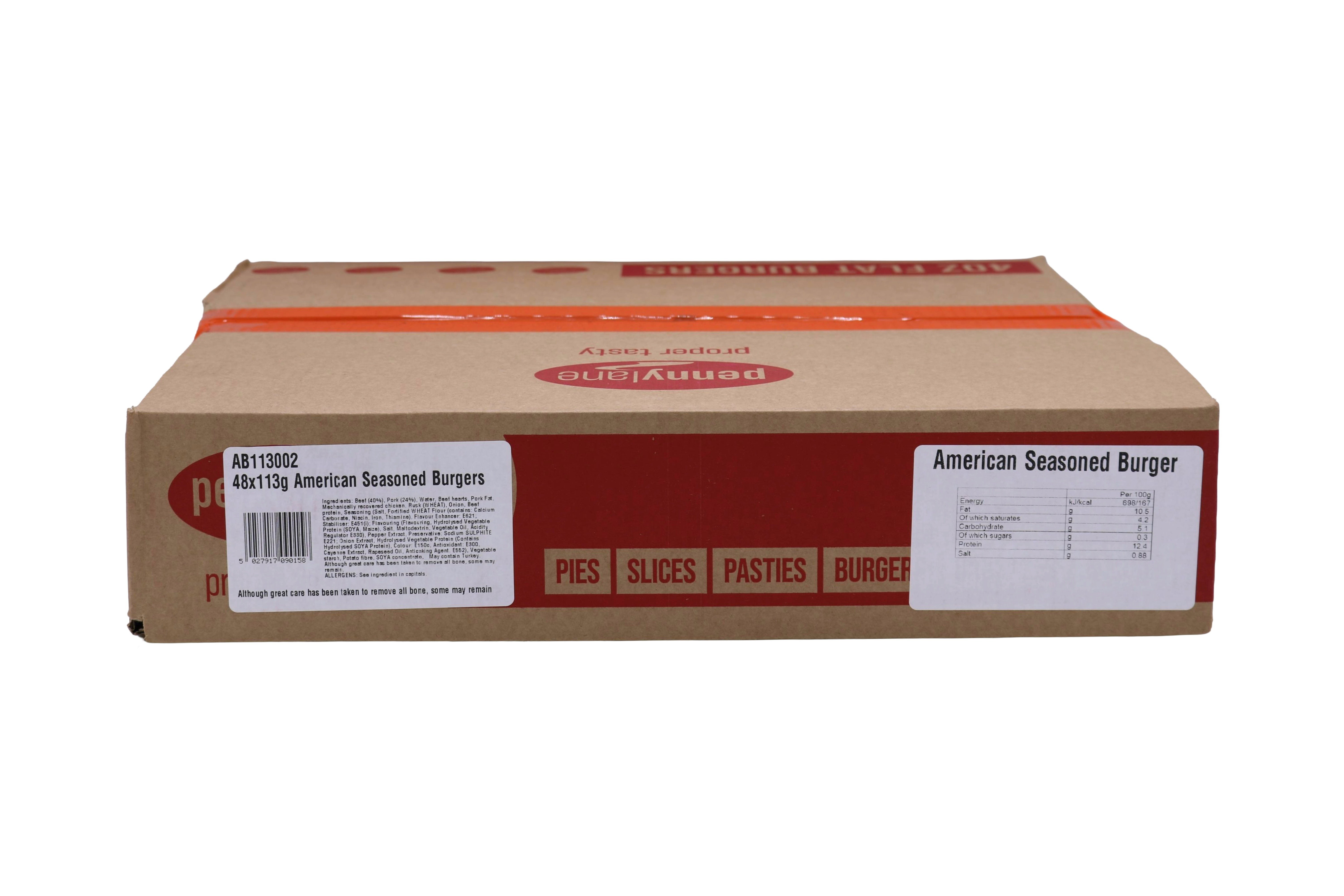 Burger Seasoned -Penny Lane ORANGE TAPE -(48x113gr) - Redstar