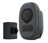 EV WALL CHARGER MODE 3 SOCKET 7.4KW CT UNTETHERED  Wi-Fi, Ethernet c/w EV Isolator