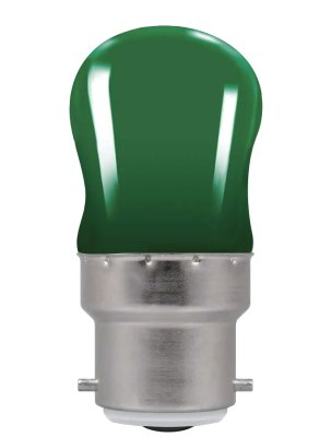 EVOLAMP 2W GREEN LED PYGMY B22 | PYFLED/G
