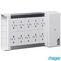 Klik KLIKKLDS10 10 Way Lighting Distribution Unit KLDS10