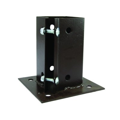 Metpost Wedge Grip Fence Base Bolt Down 75mm