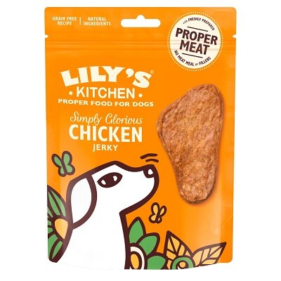 Lily's Kitchen Simply Glorious Chicken Jerky Dog Treats 8 x 70g
