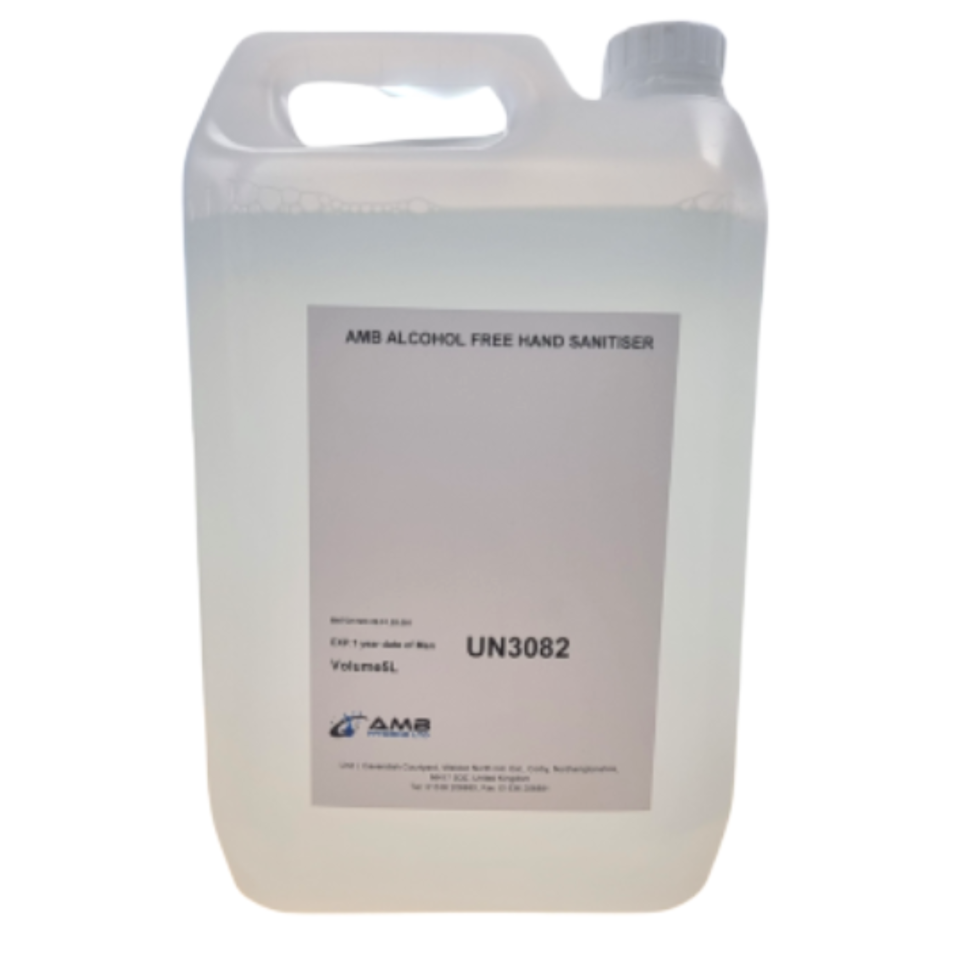 Alcohol-Free Hand Sanitiser, 5Ltr, Each